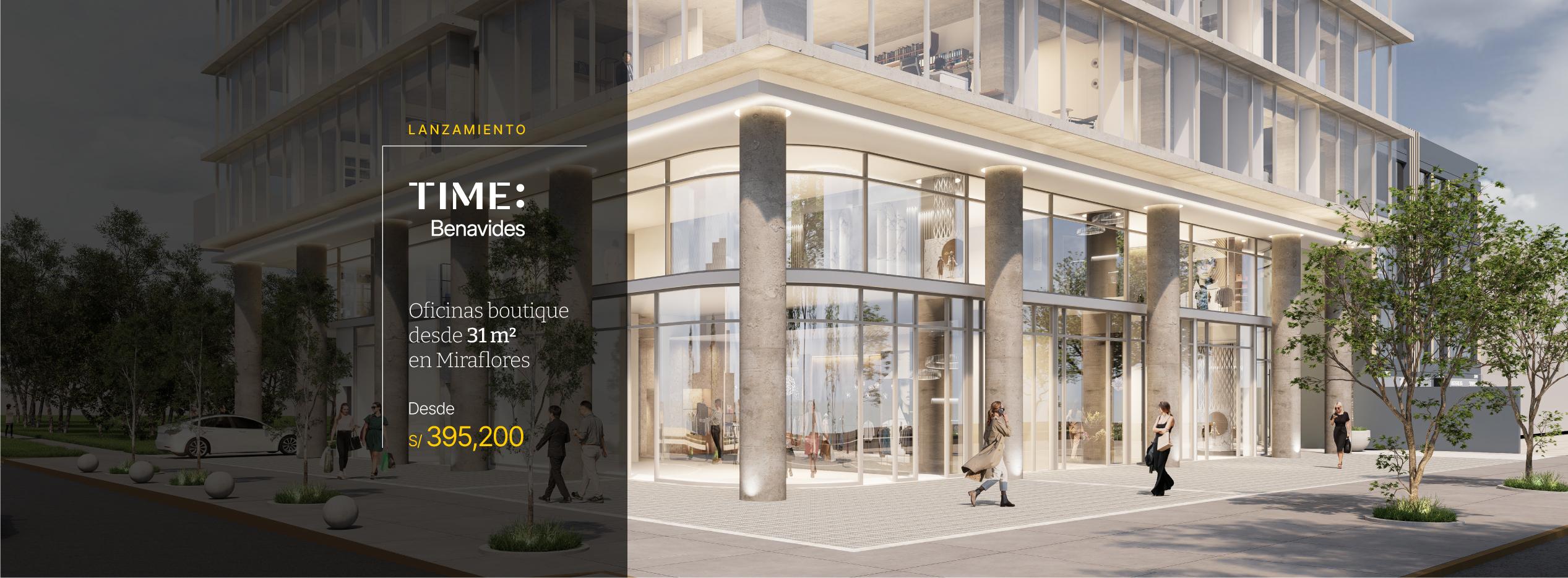 Proyecto de Oficinas en Miraflores. Av. Benavides