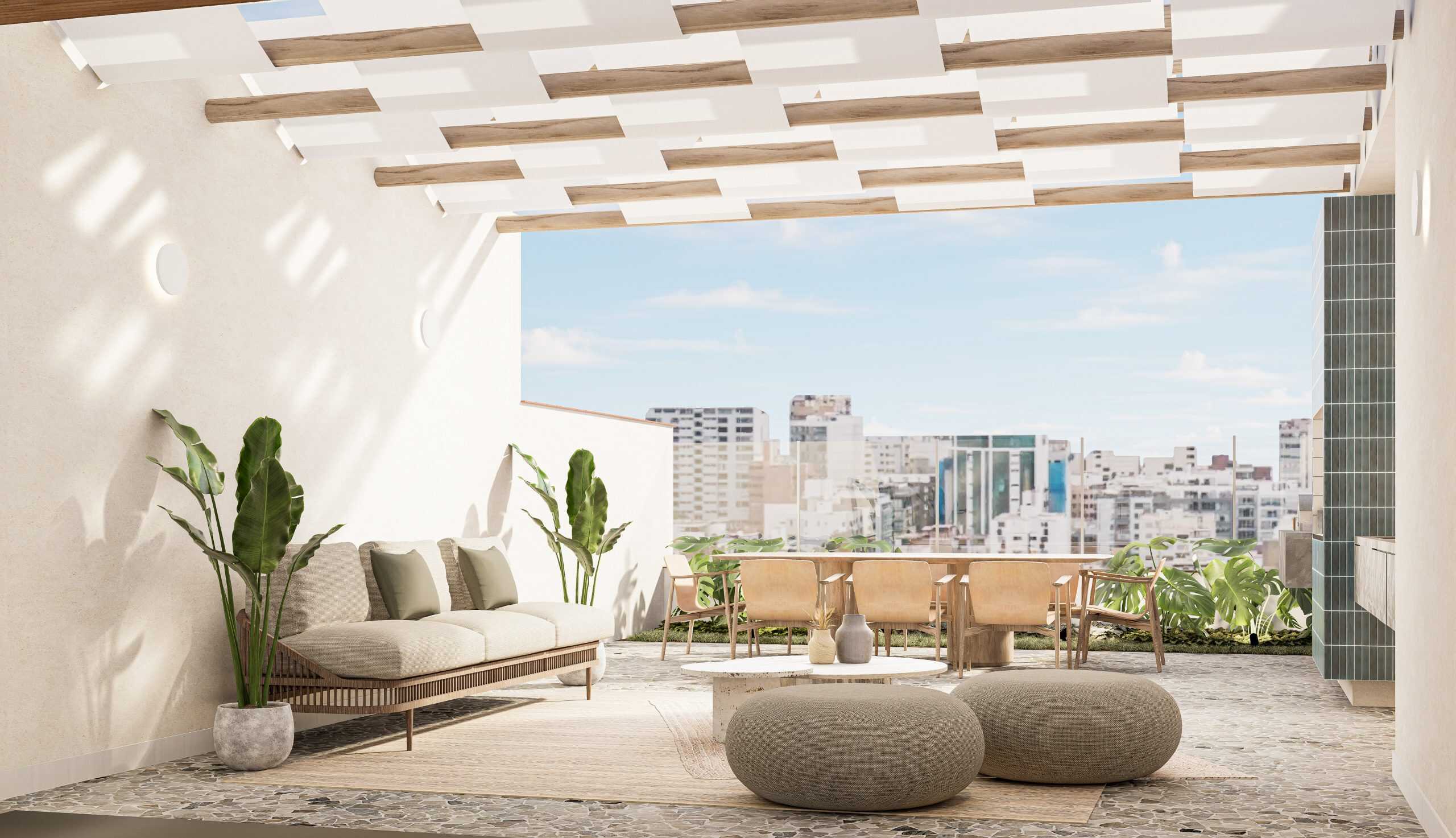 VISTA ESTATICA TERRAZA 2 scaled 1 - Comprar oficina en San Isidro Lima: una decisión estratégica para empresas e inversionistas