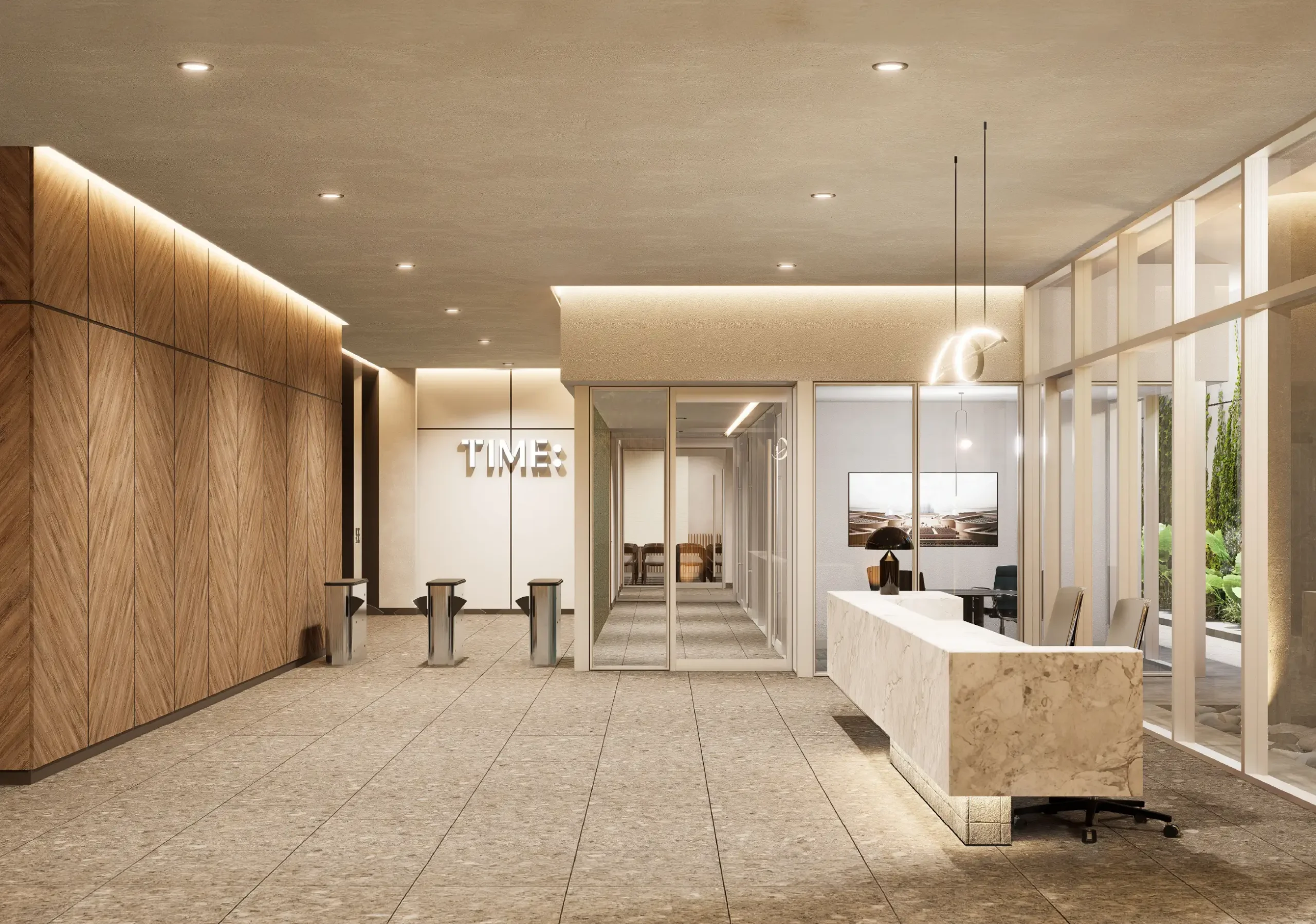 TIME Aramburu Lobby